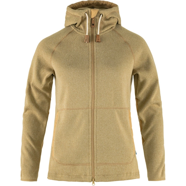 Fjallraven Ovik Fleece Hoodie W F89516-196 Dune Beige