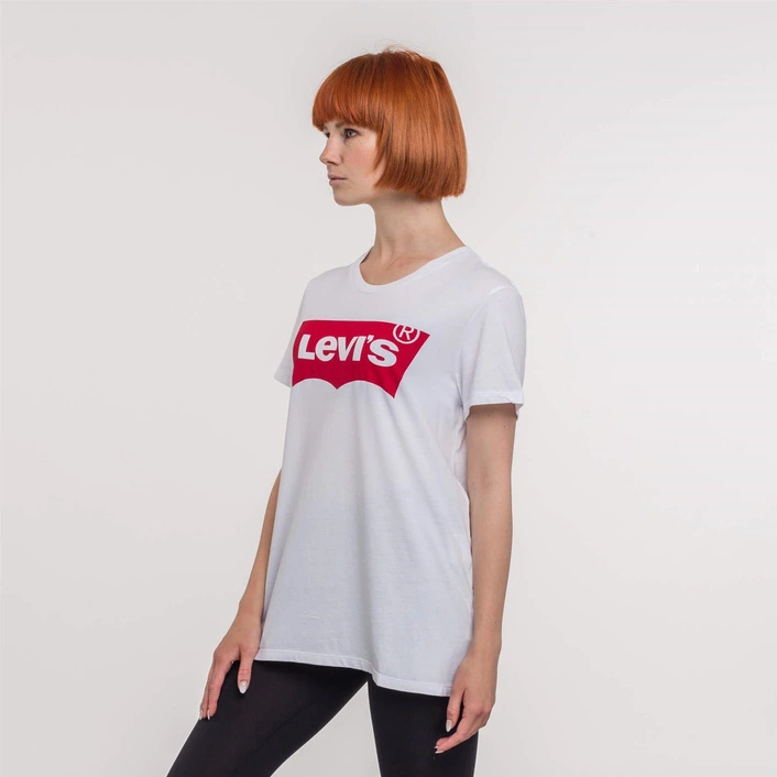 Levi's THE PERFECT GRAPHIC TEE WHITE