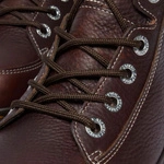 Dr. Martens BUZZ 8-EYE Milled Nappa Leather Boots Dark Brown 42033200