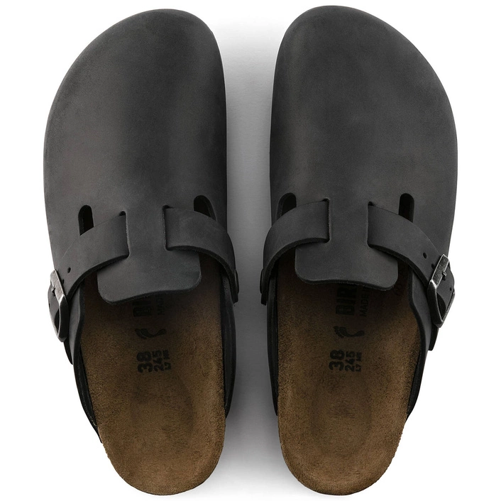 Birkenstock Boston NU Oiled Black 59461