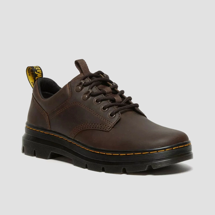 Dr. Martens Reeder Crazy Horse Leather Utility Shoes 27103207