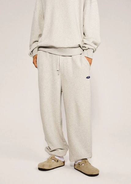 Coalition CLTN WIDES T Men's Joggers – light grey marl