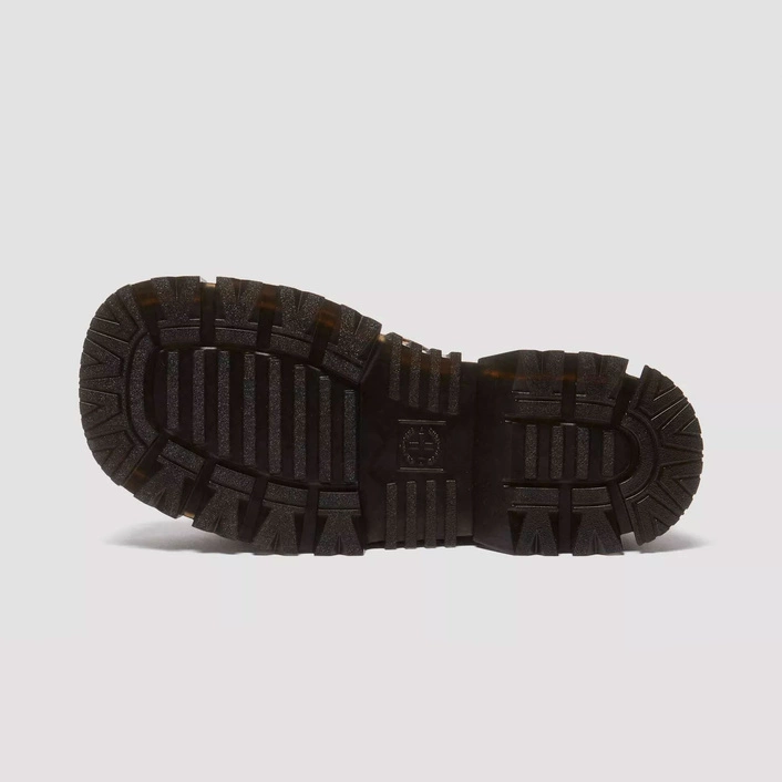 Dr. Martens Platform Slides Mattison Women's Leopard-Print 41110200