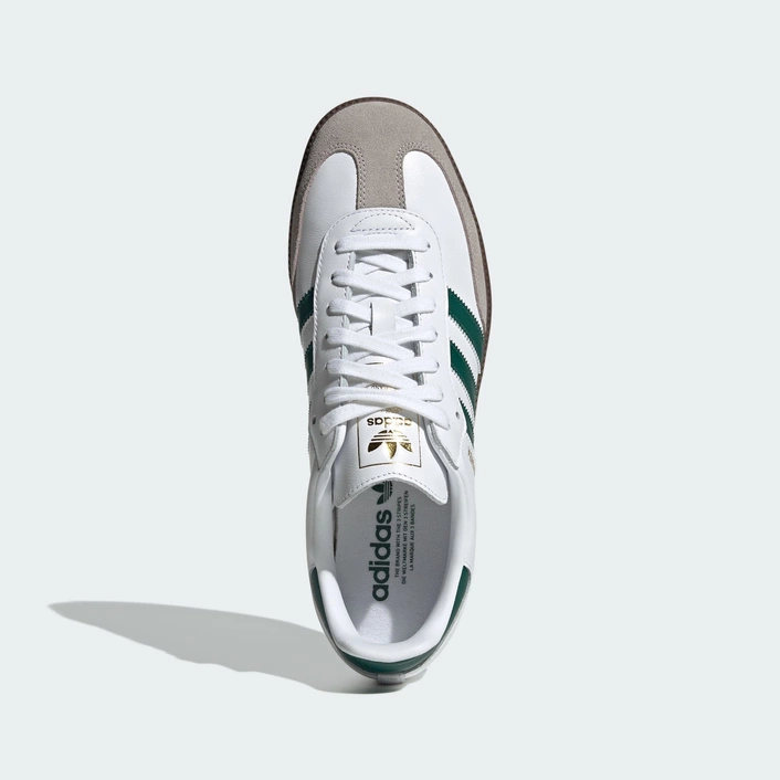 Adidas Samba OG Cloud White / Collegiate Green / Clear Granite JH8797