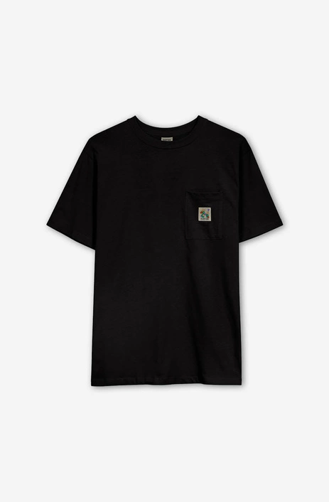 Kaotiko Poodle Balloon Black T-Shirt AP028-03-G002