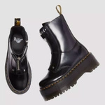 Dr. Martens platform boots Jetta Hi Max Buttero black 30976001