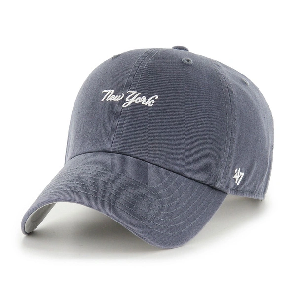 47 Brand Cap New York Yankees BASE Runner Script 47 Clean Up