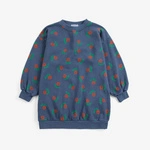 BOBO CHOSES Stamp Bloom all over sweatshirt dress