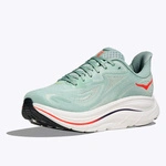 HOKA Clifton 10 Men's Running Shoes Sage / Neon Flame