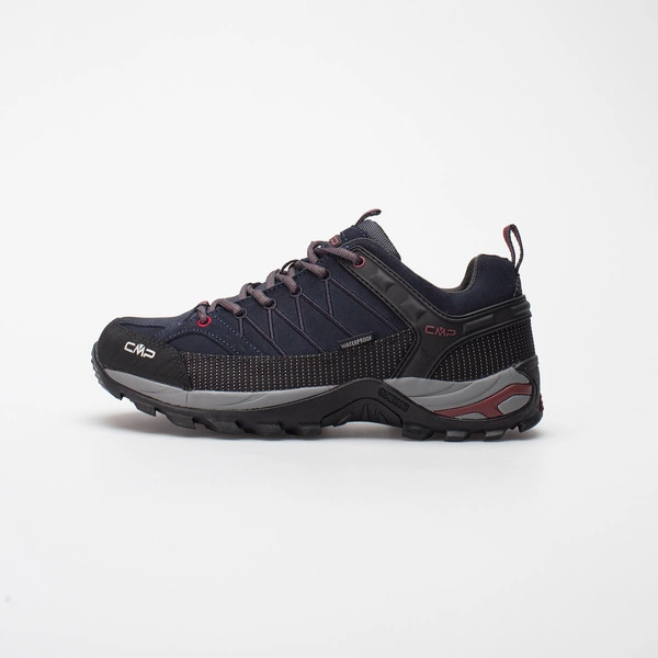 CMP RIGEL LOW TREKKING SHOES WP BLUE Asphalt/Syrah