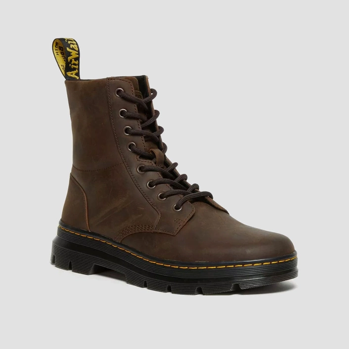 Dr. Martens Combs Crazy Horse Leather Casual Boots 26006207