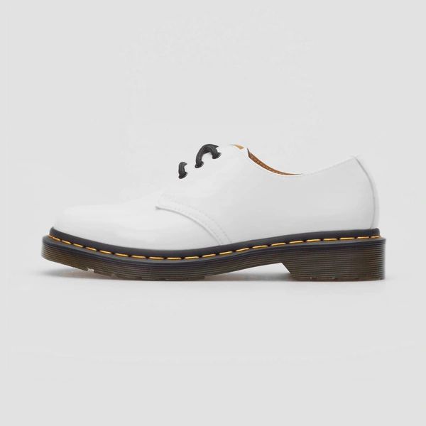 Dr. Martens women's shoes 1461 Patent Lamper patent leather white 26754100