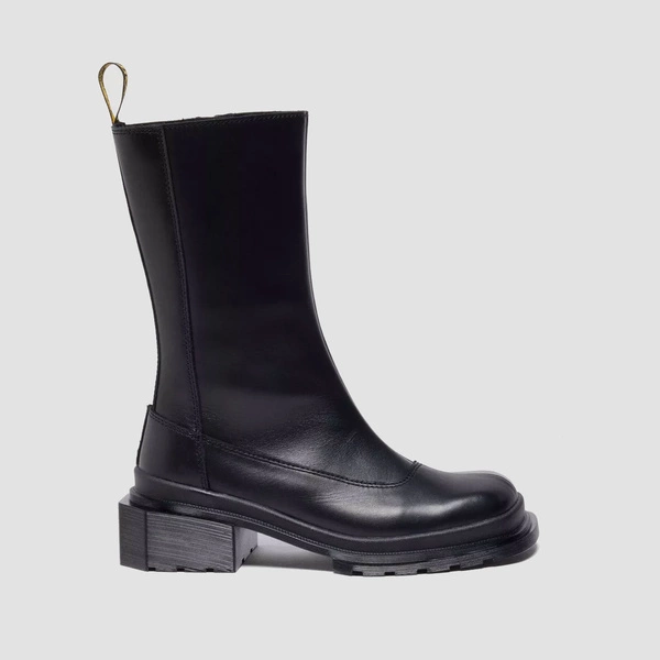Dr. Martens women's Chelsea boots Maybole Hi square-toe black 41993001