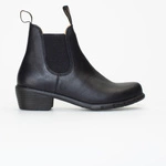 Blundstone 1671 Black Heeled Ankle Boots