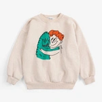 BOBO CHOSES Hug Hairy Monster sweatshirt