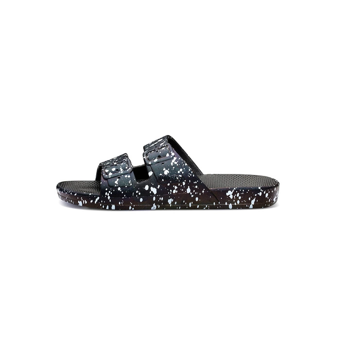 Klapki Freedom Moses Black Splatter