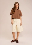 Coalition CLTN DENIMO Women's Denim Shorts – off white
