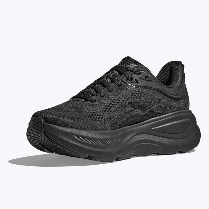 HOKA Bondi 9 Women's Running Shoes Black / Black