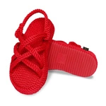 Bohonomad Bodrum Platform Rope Sandal - Red