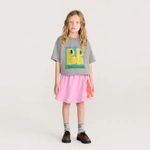 BOBO CHOSES Softpaw Monster fleece skirt