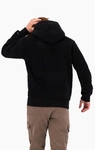 Champion HALF ZIP-UP POLAR FLEECE HOODIE BLACK
