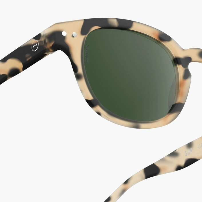 Izipizi Sunglasses #C Light Tortoise Polarized
