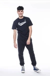 Converse CENTER FRONT LOGO T-SHIRT BLACK