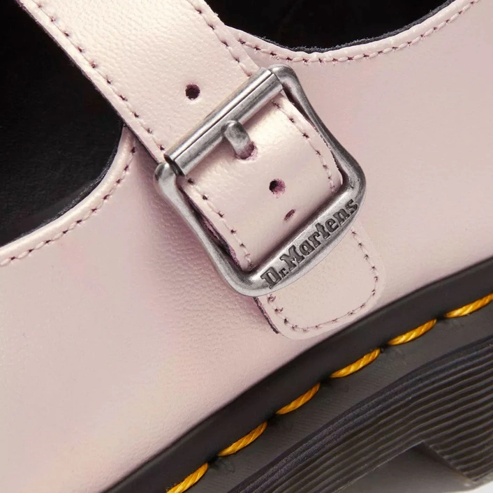 Dr. Martens Mary Jane Ballet Flats Elphie II Women's Pearl Powder Pink 41092650