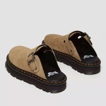Dr. Martens Platform Mules Zebzag Slingback Suede Light Brown 31737439