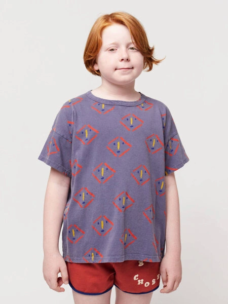 BOBO CHOSES MASKS ALL OVER T-SHIRT