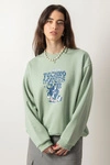 Kaotiko Techno Lovers Club Fresh Green Sweatshirt AP022-01-M002