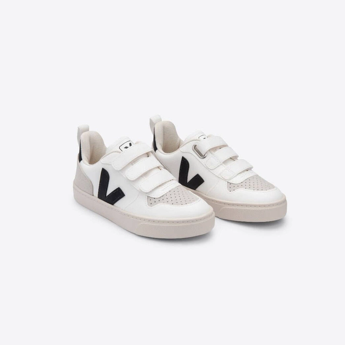 Veja Kids V-10 CWL WHITE BLACK