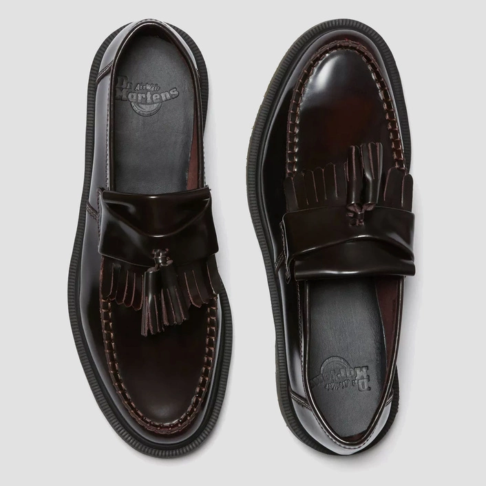 Dr. Martens Tassel Loafers Adrian Arcadia Cherry Red 14573601