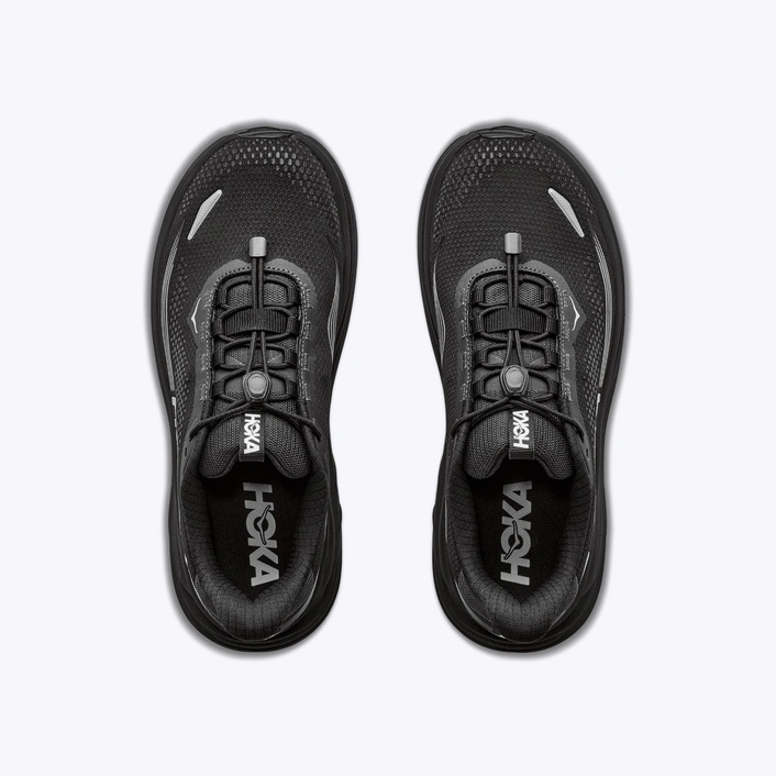 HOKA Clifton 11 GORE-TEX Men's Waterproof Running Shoes Black/Black