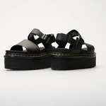 Dr. Martens Platform Sandals Voss Quad Women's Black 26725001