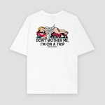 Kaotiko T-shirt Camiseta Busy Cupid Organic Cotton White AR011-01S-G002