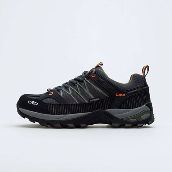 CMP RIGEL LOW TREKKING SHOES WP Anthracite/Torba