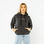 Kaotiko Hooded Black Washed Black