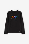 Kaotiko Oversize Party Black T-Shirt AP010-01-G002