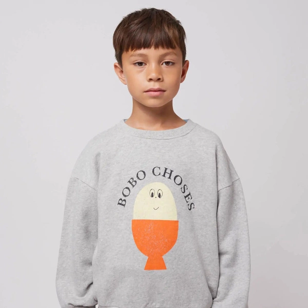 BOBO CHOSES  Morning Egg sweatshirt
