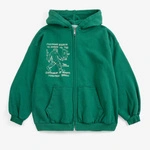 BOBO CHOSES Mr. Footish zipped hoodie