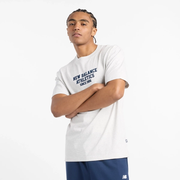 New Balance Men's Grey T-shirt MT51526AHH