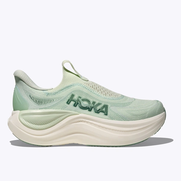HOKA Skyward Laceless Women's Running Shoes Sea Glass/Sage
