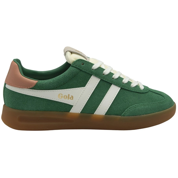 Gola Women's Cyclone Trainer CLB762EW Emerald/Off White/Terracotta/Gum