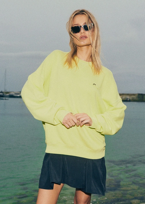 Coalition CLTN CREWNECK Men's sweatshirt – lime