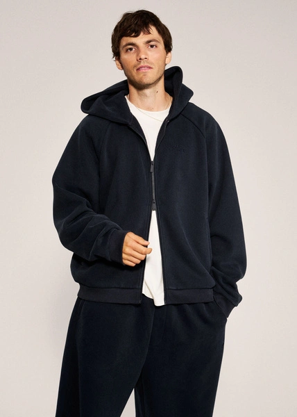 Coalition CLTN ZIP Men's full-zip hoodie – dark navy