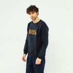 Fjallraven LOGO SWEATER DARK NAVY