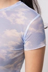 Kaotiko Blue Clouds Tulle T-Shirt
