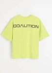 Coalition CLTN T BACK Men's T-shirt – lime