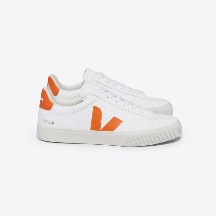 Veja CAMPO CHROMEFREE LEATHER WHITE FURY